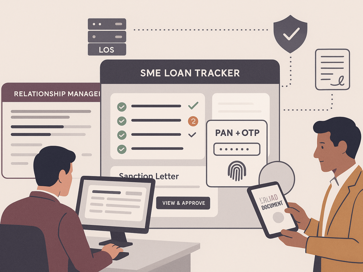 Platform Logic Behind the SME Customer Portal for Pre-Onboarded&nbsp;Clients